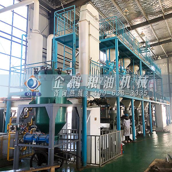 油菜籽榨油機全套設備,企鵝糧油與您同行(圖1) 菜籽油加工設備