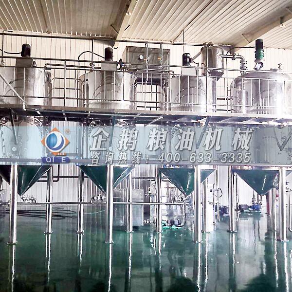 鄭州企鵝菜籽油精煉設備用的安心